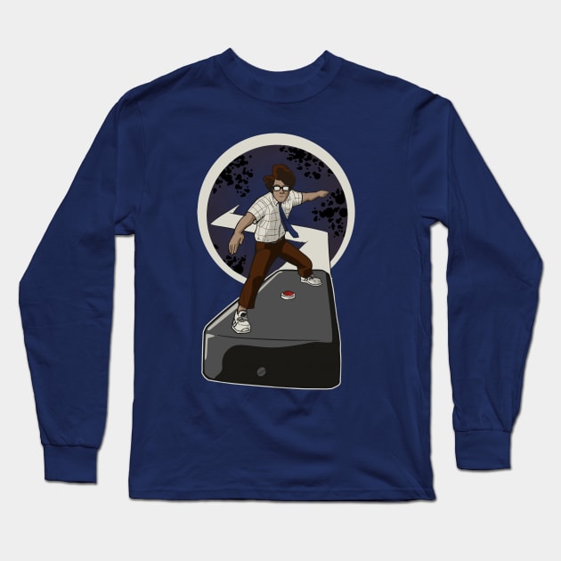 The Internet Surfer Long Sleeve T-Shirt by ckdstudios